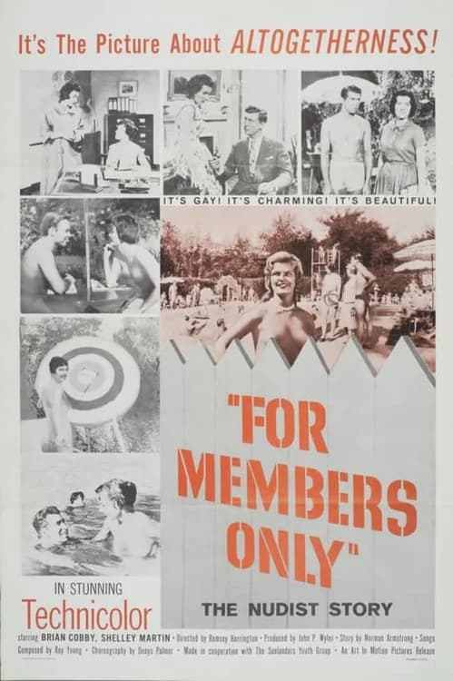 The Nudist Story film posteri